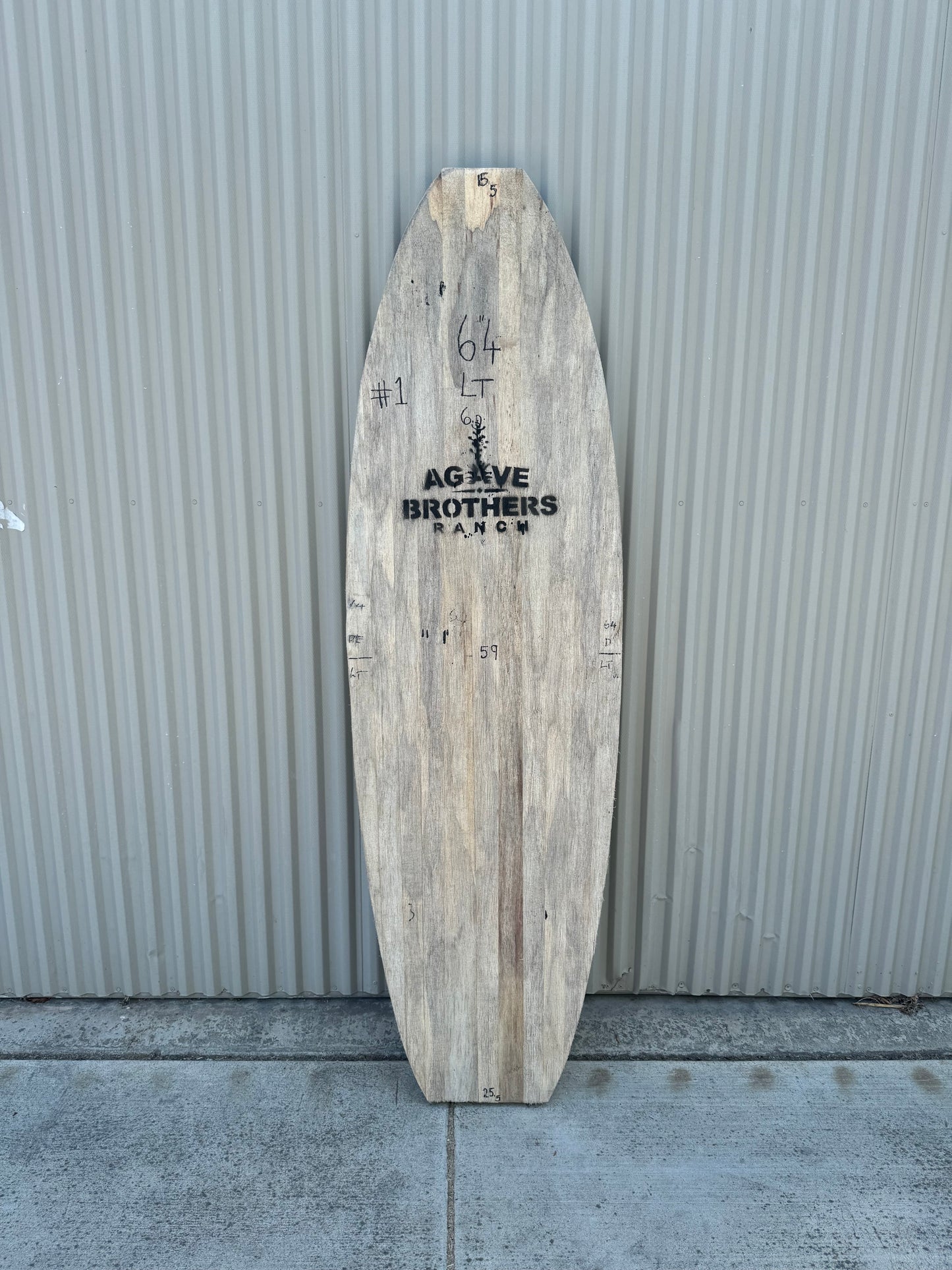 6'0" shortboard blank